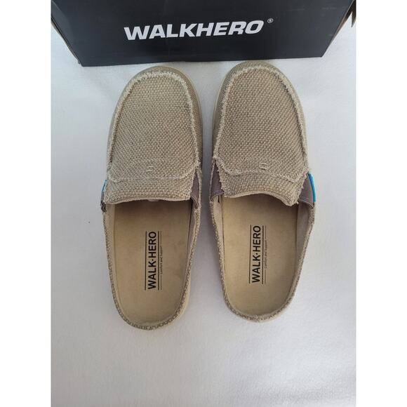 Womens Slippers Arch Support Walkhero House Orthopedic Slippers Size 8 - Picture 5 of 10